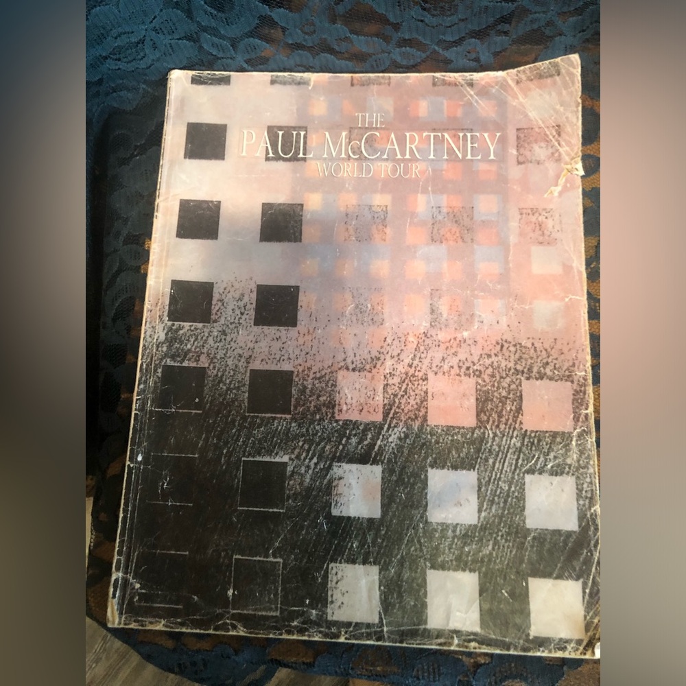 World Tour Program Souv Mag - Paul & Linda McCartney & Wings / 1998